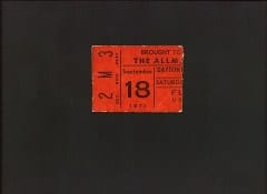 Ticket Stub