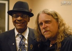 Warren with Hubert Sumlin