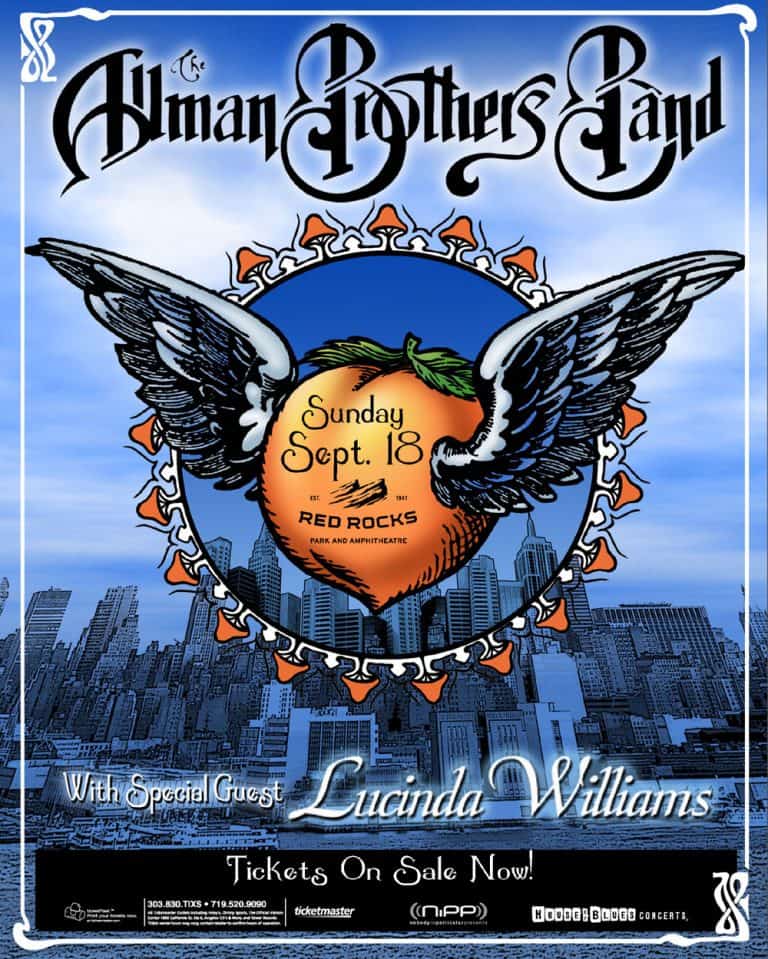 Poster or ad, September 18, 2005, Red Rocks Amphitheatre