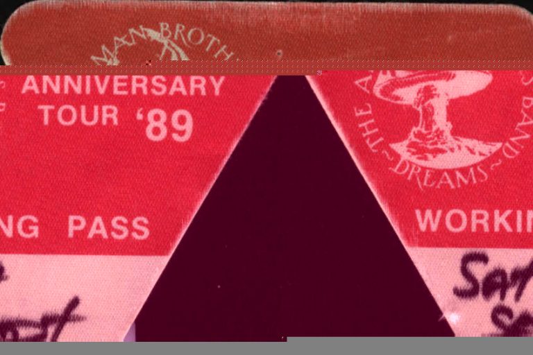 Pass or laminate, September 30, 1989, Beacon Theatre