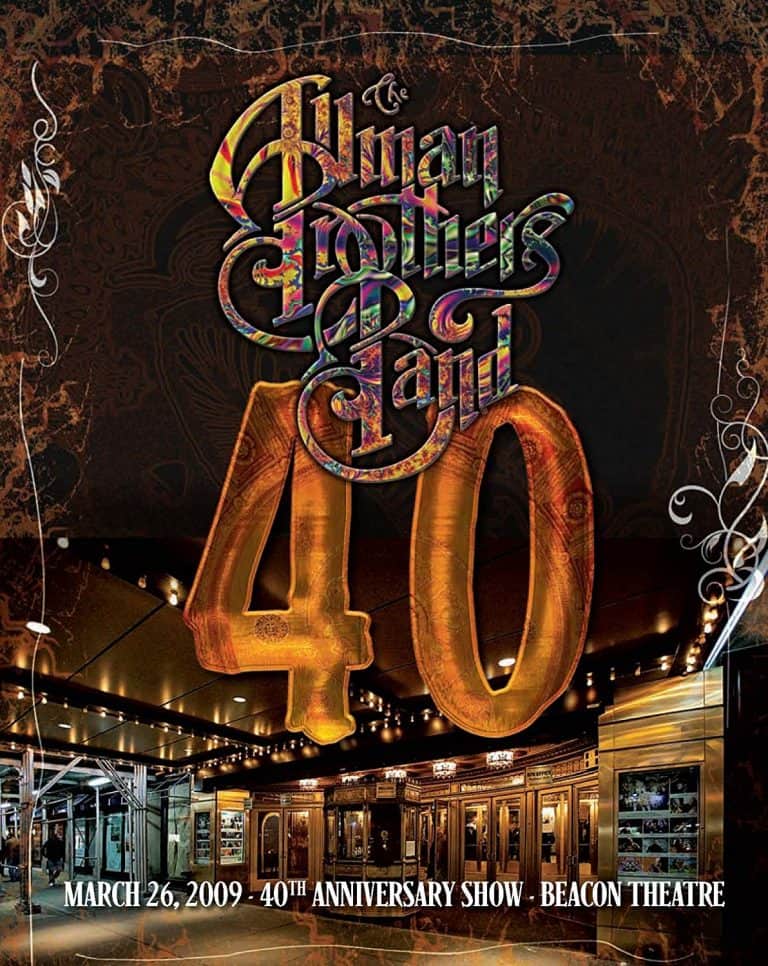 Allman Brothers/40: 40th Anniversary Show Live At The Beacon Theatre (DVD) cover
