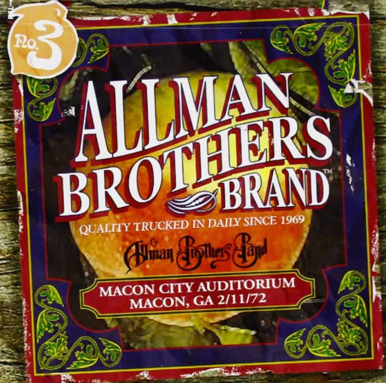 Macon City Auditorium 2/11/72 cover