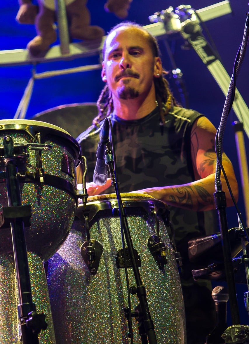 Marc Quiñones on congas