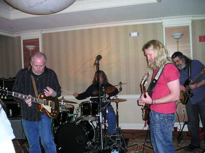 JamForTheCure20070331BeaconHotelLeftyAlecDevonPeteSariPhoto