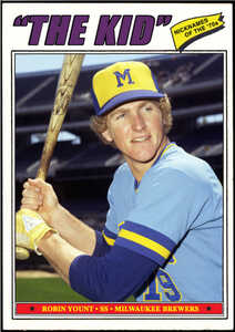 1977 NICKNAME ROBIN YOUNT